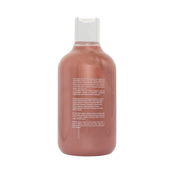Vai Naturals Pomegranate & Raspberry Shower Gel – 500ml - Image 2